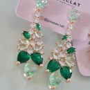 Conjunto Esmeralda Elegance – Sofisticação e Brilho, Banhado a Ouro 18K