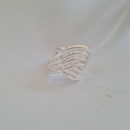 Anel Esferas Minimalistas banhado em Prata