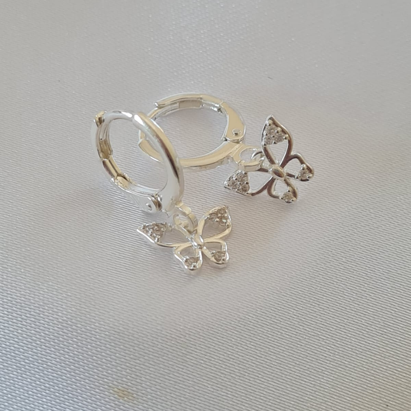 Brinco Argola - Banhado em prata