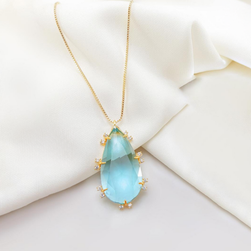 Conjunto Quebec Azul – Elegância que Encanta